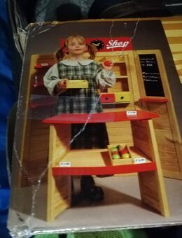 Verkaufe Kinder Kaufmannsladen aus Holz. - Oberasbach