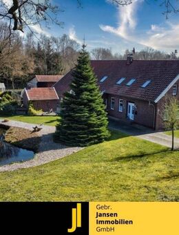 Kanallage, Pferdehaltung, 3,4 Hektar Land! Traumhaftes Fehnhaus auf tollem Grundstück! - Barßel