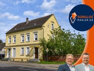 Zweifamilienhaus mit Gewerbe an der Elbe - Elbe-Parey