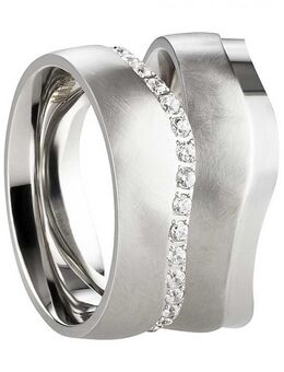 Ausgewählte schöne Partnerringe AB2884-AB2885 - Aholming