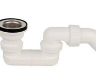 Kirchhoff Siphon, Standrohrventil, 1 1/2", mit Siphon