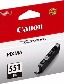 Canon CLI-551BK Tintenpatrone (original Druckerpatrone 551 schwarz)
