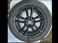 4 Winterreifen Alufelge, Conti 205/60R17, Schneeflockensymbol, Top-Zustand - Bonn Röttgen