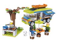 alleblox Camping Camper-Bausatz Klemmbaustein Set - Wülfrath