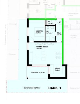 Neubau: 2-Zimmer Erdgeschoss mit Terrasse in Steinen - Höllstein Nr.2 - VERKAUFT - Steinen (Baden-Württemberg)