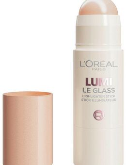 L'ORÉAL PARIS Highlighter L'Oréal Paris Lumi Le Glass Highlighter Stick, Reflektierender Wet-Look, hält den ganzen Tag, einfach aufzutragen.