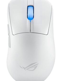 Asus ROG Keris II WL Ace WHT Gaming-Maus (RF kabellos + Bluetooth, USB)