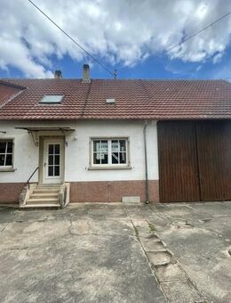 EFH mit Scheune, extra großer Garage, Stellplätze und zwei Hofflächen - Herxheim (Berg)
