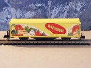 Spur N, Minitrix 15605.912: Exklusiver SBB Schiebewandwagen "Maggi" - Bern