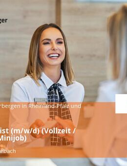 Rezeptionist (m/w/d) (Vollzeit / Teilzeit / Minijob) - Traben-Trarbach