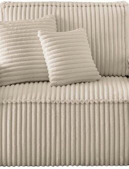 OTTO home Loveseat FINNLEY, XXL-Sessel, Lesesessel, trendige Stoffe, inkl. Zierkissen (1-St), verfügbar in den Stoffqualitäten Bouclé, Struktur fein und Mega Cord