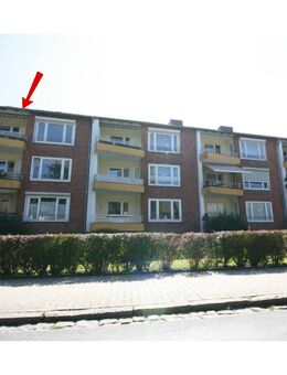 Helle 3-Zimmer Wohnung mit Loggia in zentraler Lage von Rendsburg - Rendsburg