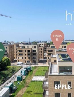 Nur noch wenige Einheiten verfügbar: Großzügig Wohnen mit 5 Zimmern, 2 Balkonen und 2 Bädern. - Heidelberg