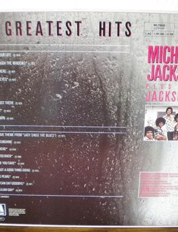 Michael Jackson plus the Jackson 5-18 Greatest Hits-Vinyl-LP,Motown,1983 - Linnich