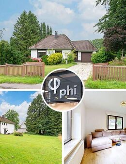 PHI AACHEN - Freistehendes Wohndomizil mit großem Grundstück und Ausbaureserve in Monschau-Höfen! - Monschau