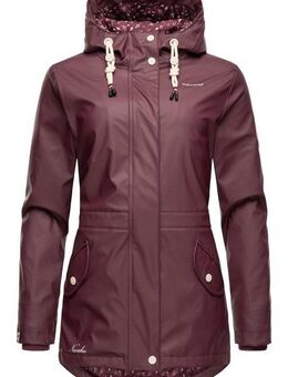 Navahoo Regenjacke Oceans Heart stylischer wasserdichter Regenmantel mit Kapuze