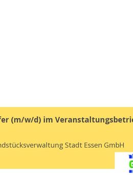 Bühnenhelfer (m/w/d) im Veranstaltungsbetrieb - Essen