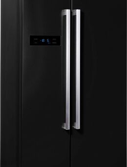 Side-by-Side Kühlschrank /Schwarz gebraucht. - Hamm
