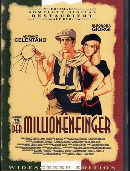 DVD Hände wie Samt / Der Millionenfinger Celentano WIE NEU Komödie - München