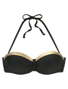 LASCANA Bügel-Bandeau-Bikini-Top Elodie, mit trendigem Materialeinsatz