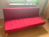 Sofa | ausklappbar | rot - Bochum