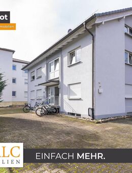 Helle Souterrain- Wohnung mit Einbauküche und eigenem Stellplatz - Bad Bellingen