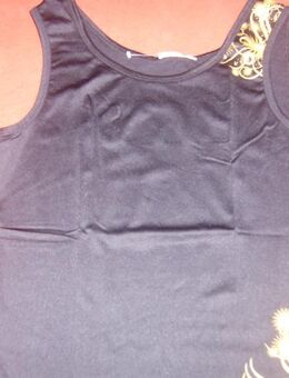 SPORTTOP *NEU* SCHWARZ / GOLD -GRÖSSE M- - Großostheim