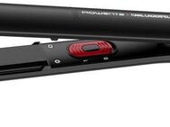 Rowenta Glätteisen Rowenta x Karl Lagerfeld SF161L Easyliss Haarglätter Keramik-Turmalin-Beschichtung, Ein-Knopf-Bedienung, Keramik-Turmalin-Beschichtung, bewegliche Platten