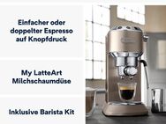 De'Longhi Espressomaschine Dedica Arte EC885.BG, Siebträger, Farbe: beige