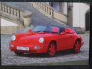 PORSCHE 911 Speedster Postkarte neuwertig - Zwickau