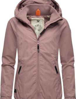 Ragwear Outdoorjacke Dizzie Wasserdichte Übergangsjacke mit großer Kapuze