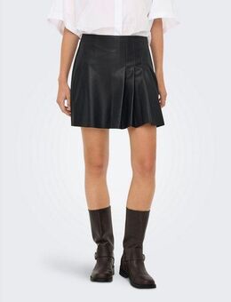 ONLY Lederimitatrock ONLARTZY LIFE HW FAUX LEA PLE SKIRT PNT