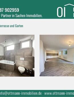 Erdgeschoss Loft-Wohnung mit Terrasse und Garten - Fürth
