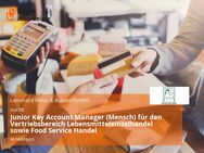 Junior Key Account Manager (Mensch) für den Vertriebsbereich Lebensmitteleinzelhandel sowie Food Service Handel - Viersen