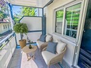 Charmante 3-Zimmer-Wohnung mit großem Balkon mit Blick ins grüne, moderner Küche in München-Laim - München