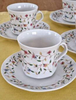 6 Vintage Tassen von L.DAKE & ZN Amsterdam - Creuzburg