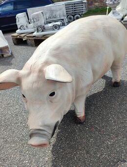 Dekofigur Schwein Gartendeko Deko - Hergisdorf