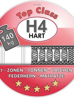 Jockenhöfer Gruppe Boxspringbett Romana, inkl. 7-Zonen-TTFK-Matratze, KS-Topper, verschiedene Härtegrade und Bettbreiten wählbar