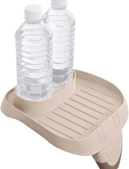 Intex Ablagetisch PureSPA Whirlpool Wellnessset: 1 Getränkehalter & 2 Premiumkopfstützen, 3-teiliges Set: 1 Getränkehalter und 2 Kopfstützen