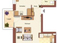 Seniorengerechte 2-Zimmer-Wohnung mit Balkon und Aufzug nur für Personen ab 60 Jahren (WBS!) - Mönchengladbach