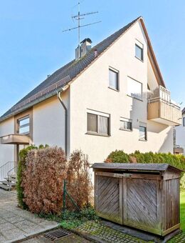 Helle 2-Zimmer-Wohnung mit Balkon, Keller und Stellplatz in ruhiger Hinterhoflage - Waiblingen