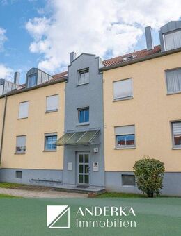 Zum Verkauf! Eigentumswohnung mit Loggia & Tiefgarage in gepflegtem 6-Parteienhaus in Ichenhausen! - Ichenhausen