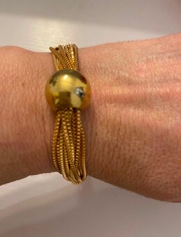 Armband mit goldene Kugel - Dresden