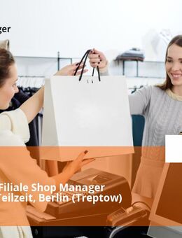 Prozente-Filiale Shop Manager (m/w/d), Teilzeit, Berlin (Treptow) - Berlin