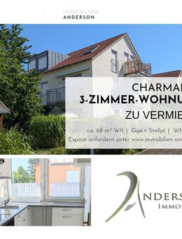 Gemütliche 3-Zimmer-Wohnung in ruhiger Lage und Bahnhofsnähe - Ingolstadt
