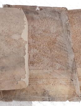 3 Antike Handschriften von 14. 15. JH. Schriftstücke Gotisch Altdeutsch Sakral Nürnberg Inkunabel - Nürnberg