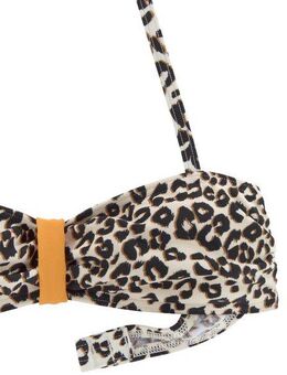 Buffalo Bandeau-Bikini Kitty Kids im Leodruck