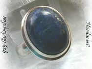 Ring 925 Silber mit gefasstn Lapislazuli - Stemmen