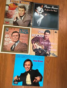 Peter Kraus, 5 schöne LP's aus der alten Zeit, weitere LP's auf Anfrage - Solingen (Klingenstadt)