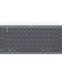 Hama Tastatur WK-500 (kabellos, QUERTZ, Multi-Device, klein) Tastatur